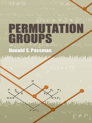 cover image of Permutation Groups